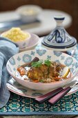 Lamb tagine with carrots and lemons (Morocco)