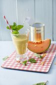 A baobab and melon smoothie with ginger