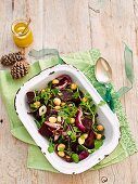 Australian Christmas - Take it Outdoors - Beetroot and Macadamia Salad
