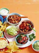 'Pick n Mix' nacho bowls