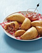 Ham and cheese pasties