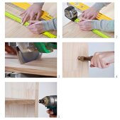 Make your own wooden shelf