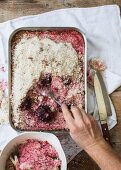 Beetroot in a salt crust