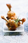 Nong Big Gai Opp (oven-roasted chicken legs with rosemary, Thailand)