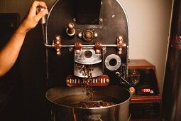A coffee roaster