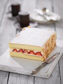 Strawberry & Grand Marnier Cream Cake