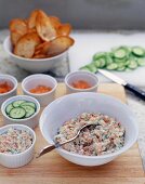 Räucherlachs-Rillettes zum Muttertag