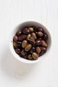 Olive taggiasche (olives from Liguria, Italy)