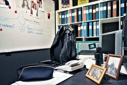 The office of Kurt Wallander at the Ystad Studios, Film Museum, South Sweden