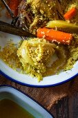 Vegetable couscous (Moroccan)