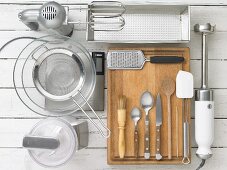 Kitchen utensils for making bread