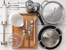 Kitchen utensils for preparing vegetables