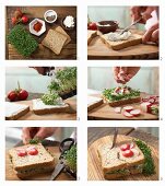 How to prepare a monster sandwich
