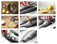 How to prepare bass to be grilled