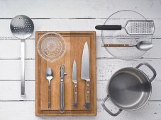 Utensils for pumpkin compote