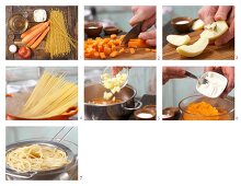 How to prepare carrot pasta