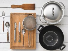 Kitchen utensils for preparing rice