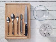 Kitchen utensils for preparing fruit quark