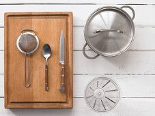 Utensils for tea