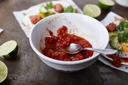 Spicy tomato salsa