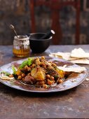 Beef tagine with chickpeas (North Africa)