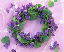 Sweet Violet Wreath