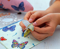 Napkin Technique Butterflies