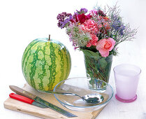 Colourful bouquet in watermelon (1/5)