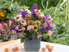 Late summer bouquet from the cottage garden