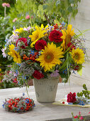 Late summer bouquet from the farmer garden