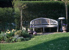 Bench in the garden