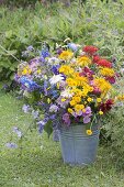 Lush bouquet from the cottage garden