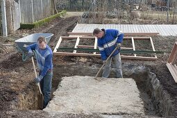 Build and set up the greenhouse