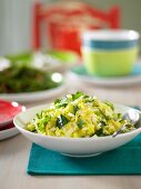 Cucumber, Cabbage and Coriander Salad