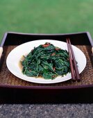 Asian Sambal Spinach