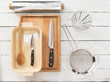 Kitchen utensils for making crespelle