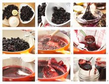 How to make blackberry and elderberry jelly