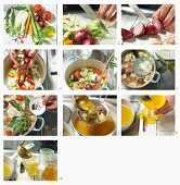 How to make a Mediterranean vegetable broth