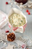 A herb and caper mayonnaise for Christmas roasts