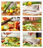 How to make John Dory fish on a bed of tomatoes