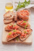 Klassisches Bruschetta