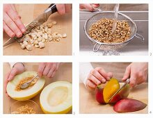 How to make muesli with cereal seedlings and fruit