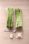 Ingredients for classic asparagus