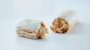 Eclair mit Mandeln