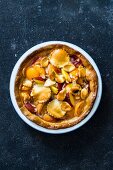 A nectarine pie