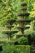 Formschnittgarten (Les Jardin de Castillon, Frankreich)