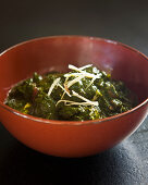 Indian-style spinach