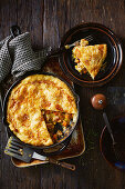 One Pan country chicken pie