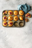 Zucchini slice muffins - coconut and raspberry banana bread muffins - Zucchini, carrot and honey muffins