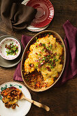 Classic Cottage Pie with Cheesy Bacon Mash